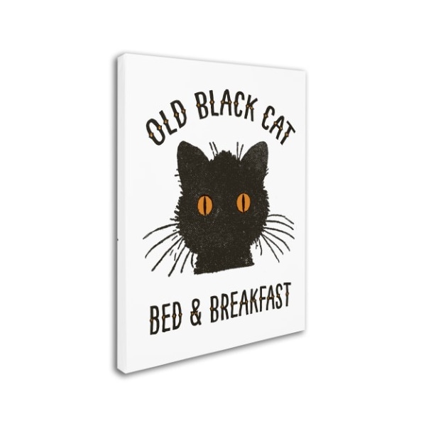 Marcee Duggar 'Old Black Cat' Canvas Art,24x32